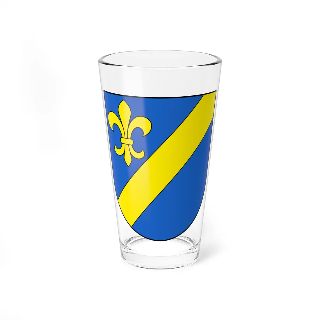 Coeuve-blazon (Switzerland) (Coat of Arms) Pint Glass 16oz 16oz - Go Mug Yourself