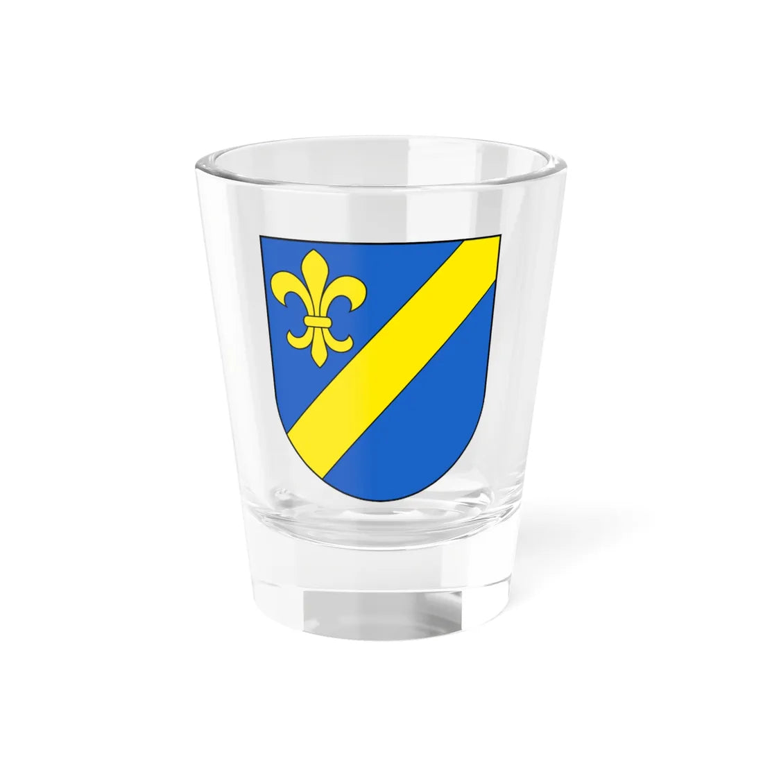 Coeuve-blazon (Switzerland) (Coat of Arms) Shot Glass 1.5oz 1.5oz - Go Mug Yourself