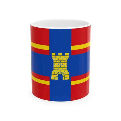 Coevorden vlag (Netherlands) White Coffee Mug 11oz - Go Mug Yourself