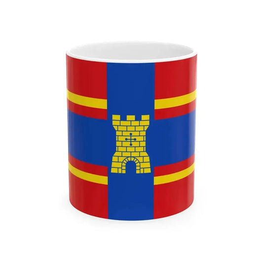 Coevorden vlag (Netherlands) White Coffee Mug 11oz - Go Mug Yourself