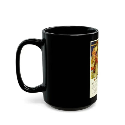 Coffee advertisement, 1940 (1) - Black Coffee Mug - Go Mug Yourself