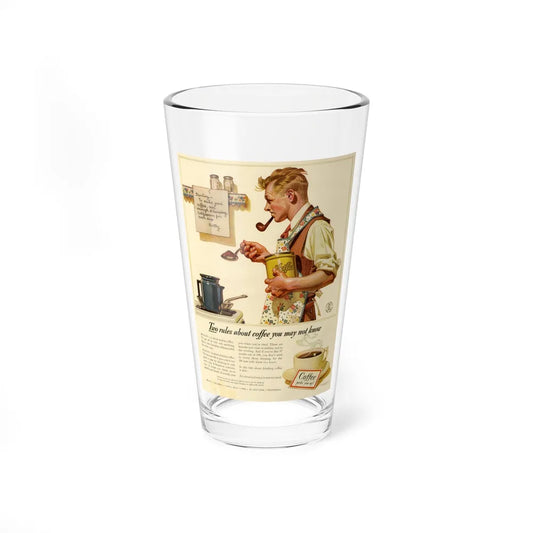 Coffee advertisement, 1941 (2) - Pint Glass 16oz-16oz-Go Mug Yourself