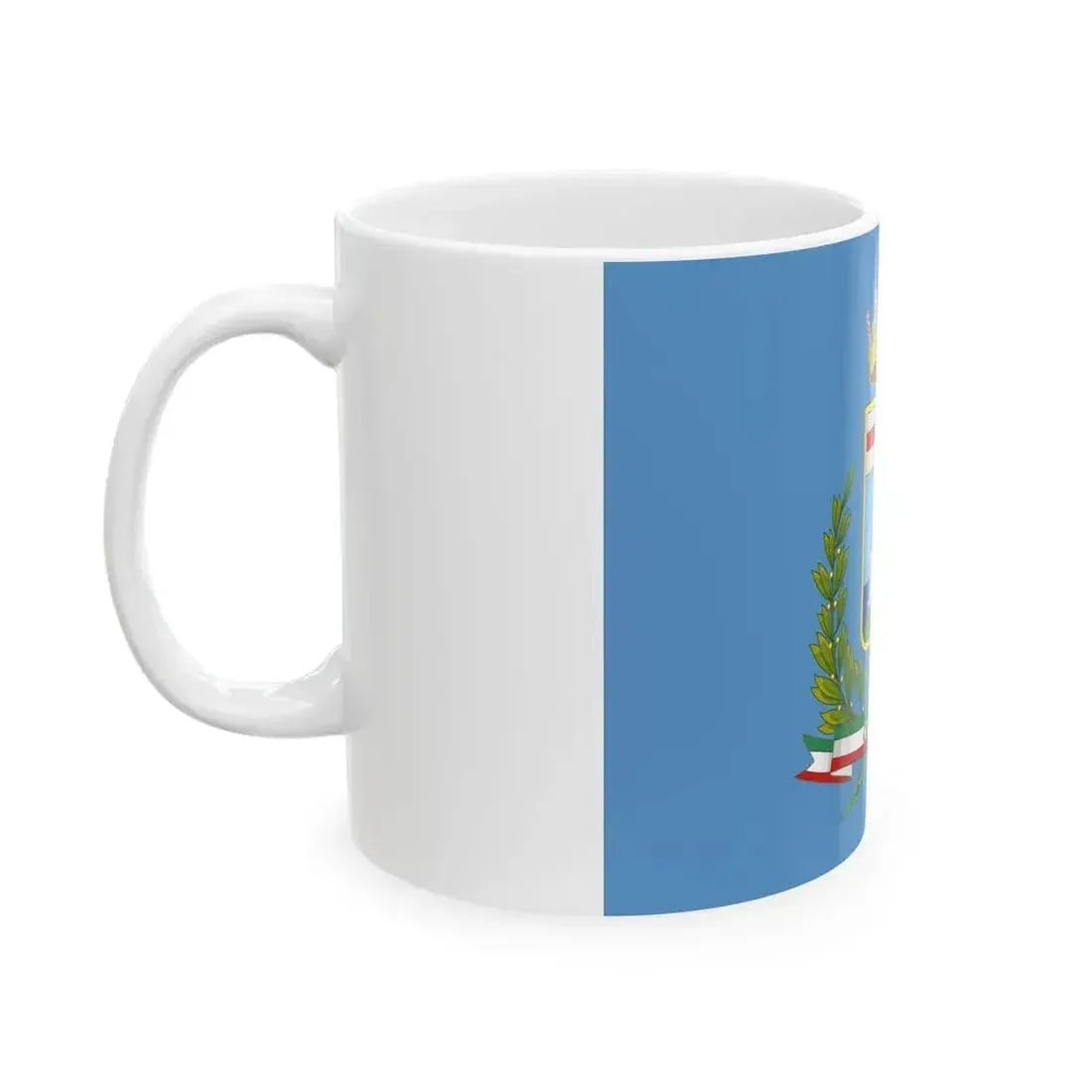Cogoleto-Bandiera Proposta (Italy) White Coffee Mug - Go Mug Yourself