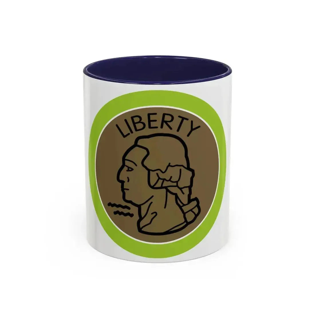 Coin Collecting (Boy Scout Merit Badge) Accent Coffee Mug 11oz Navy - Go Mug Yourself