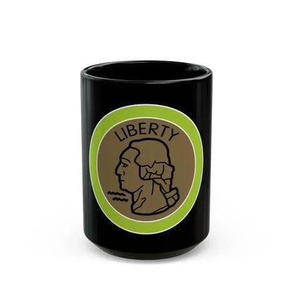 Coin Collecting (Boy Scout Merit Badge) Black Coffee Mug 15oz - Go Mug Yourself