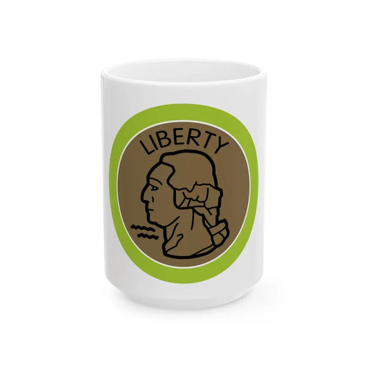 Coin Collecting (Boy Scout Merit Badge) White Coffee Mug-15oz-Go Mug Yourself