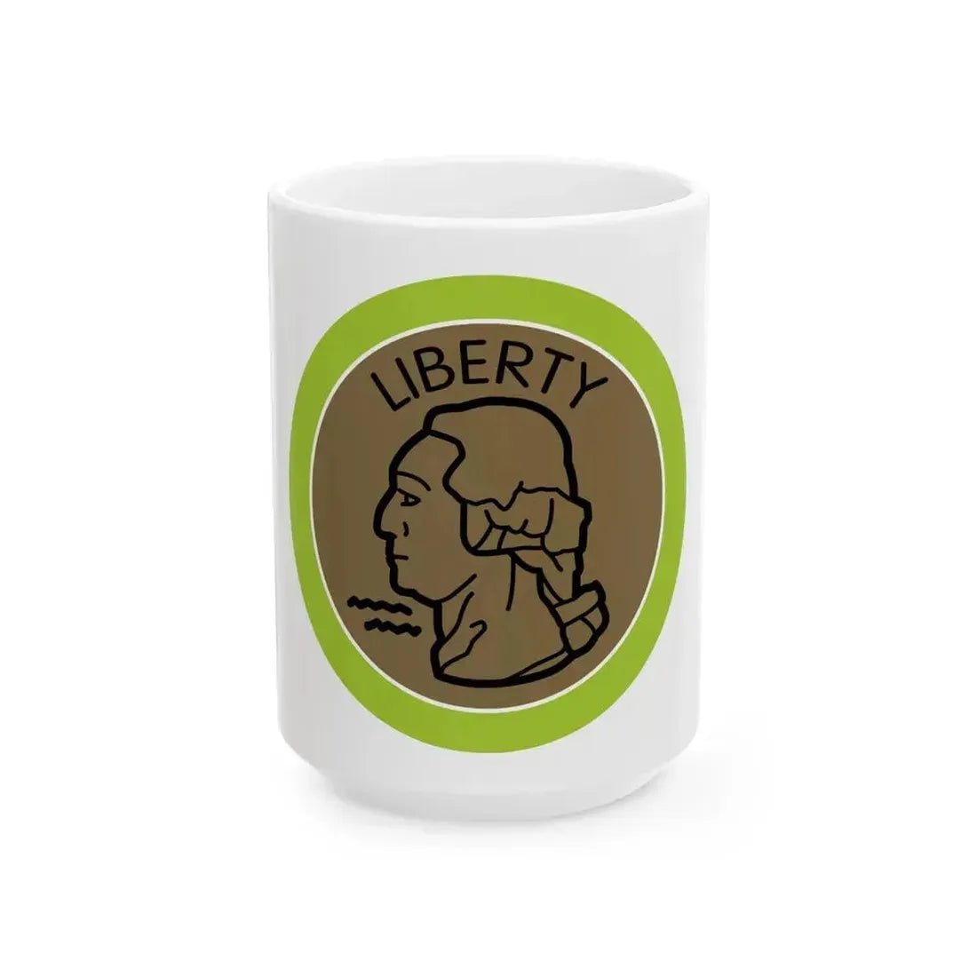 Coin Collecting (Boy Scout Merit Badge) White Coffee Mug 15oz - Go Mug Yourself