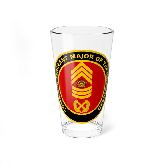Coin for Command Sergeant Major of the Danish Home Guard (Denmark) (Coat of Arms) Pint Glass 16oz 16oz - Go Mug Yourself