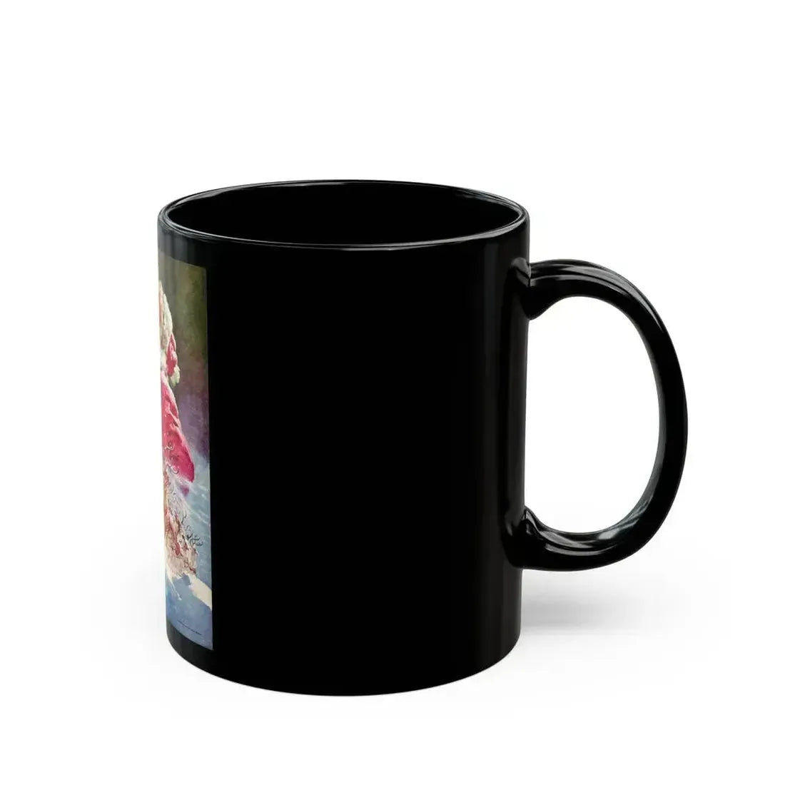 Coka-Cola ad, Life Magazine, 1949 - Black Coffee Mug - Go Mug Yourself