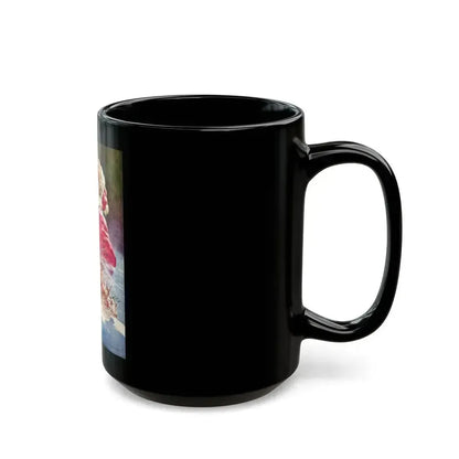 Coka-Cola ad, Life Magazine, 1949 - Black Coffee Mug - Go Mug Yourself