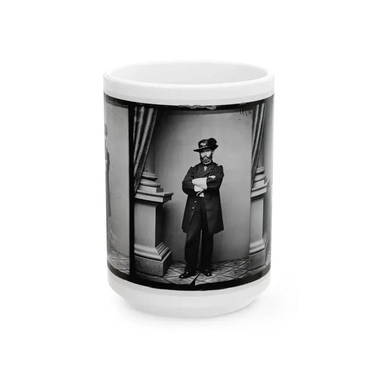 Col. Charles W. Roberts, 2nd Maine (U.S. Civil War) White Coffee Mug 15oz - Go Mug Yourself