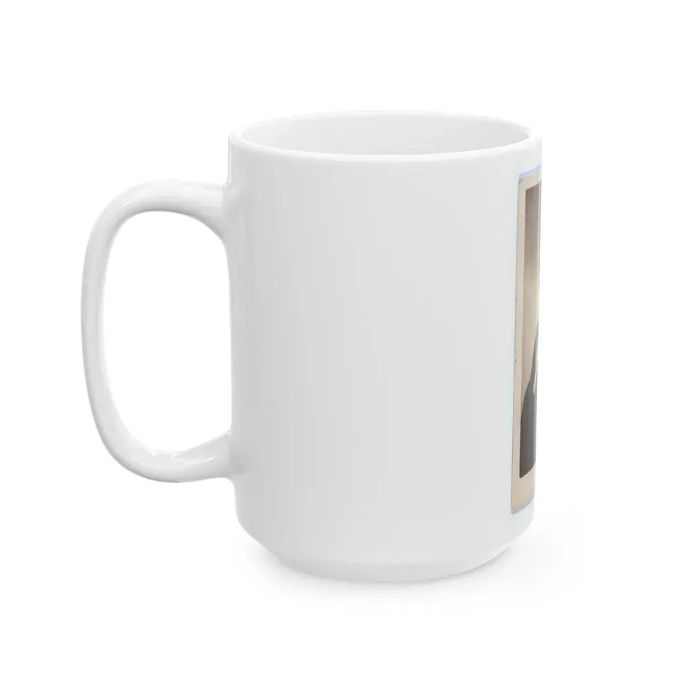 Col. Edward D. Baker, 1811-1861 (U.S. Civil War) White Coffee Mug - Go Mug Yourself