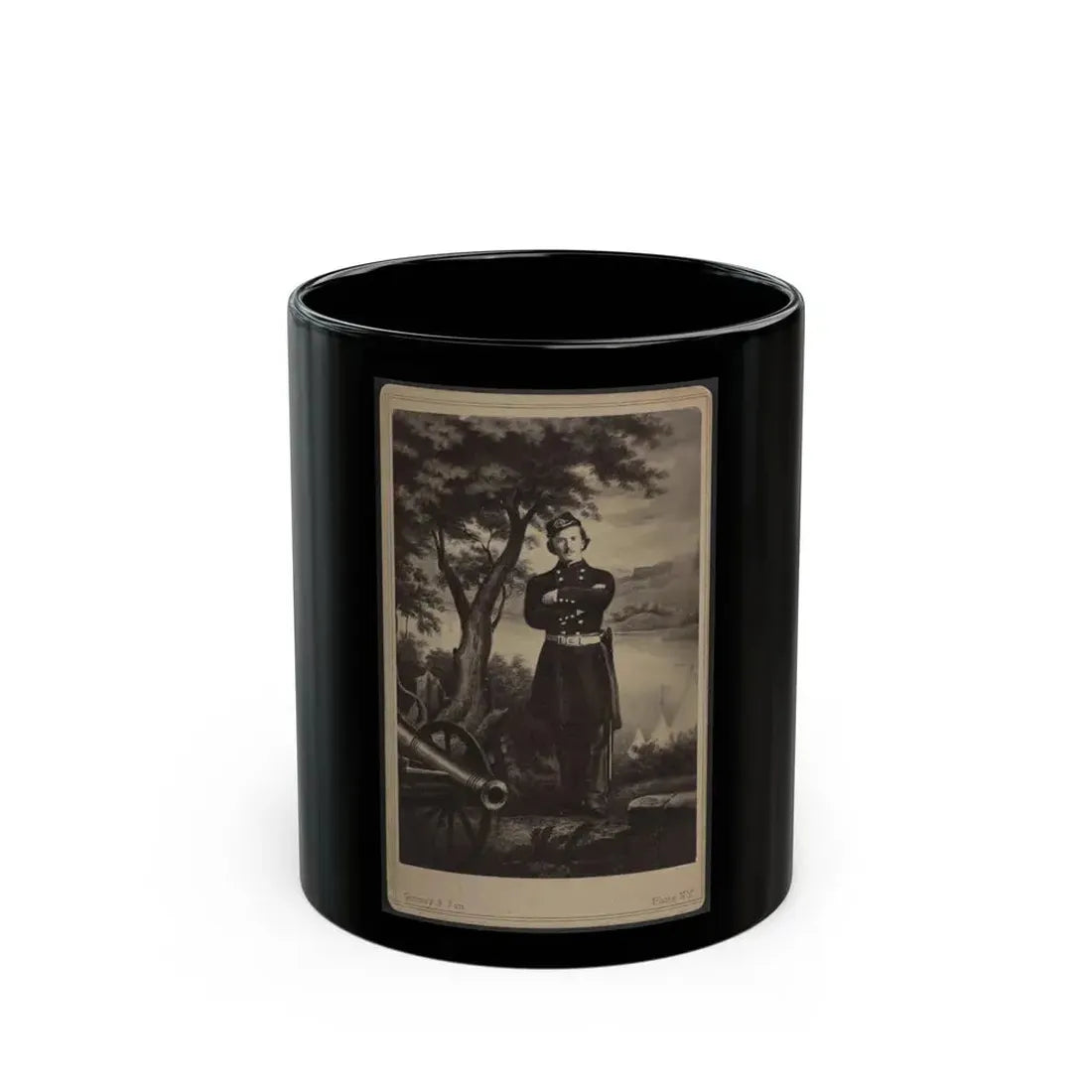 Col. Elmer Ellsworth (U.S. Civil War) Black Coffee Mug 11oz - Go Mug Yourself