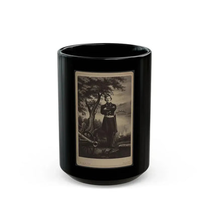 Col. Elmer Ellsworth (U.S. Civil War) Black Coffee Mug 15oz - Go Mug Yourself