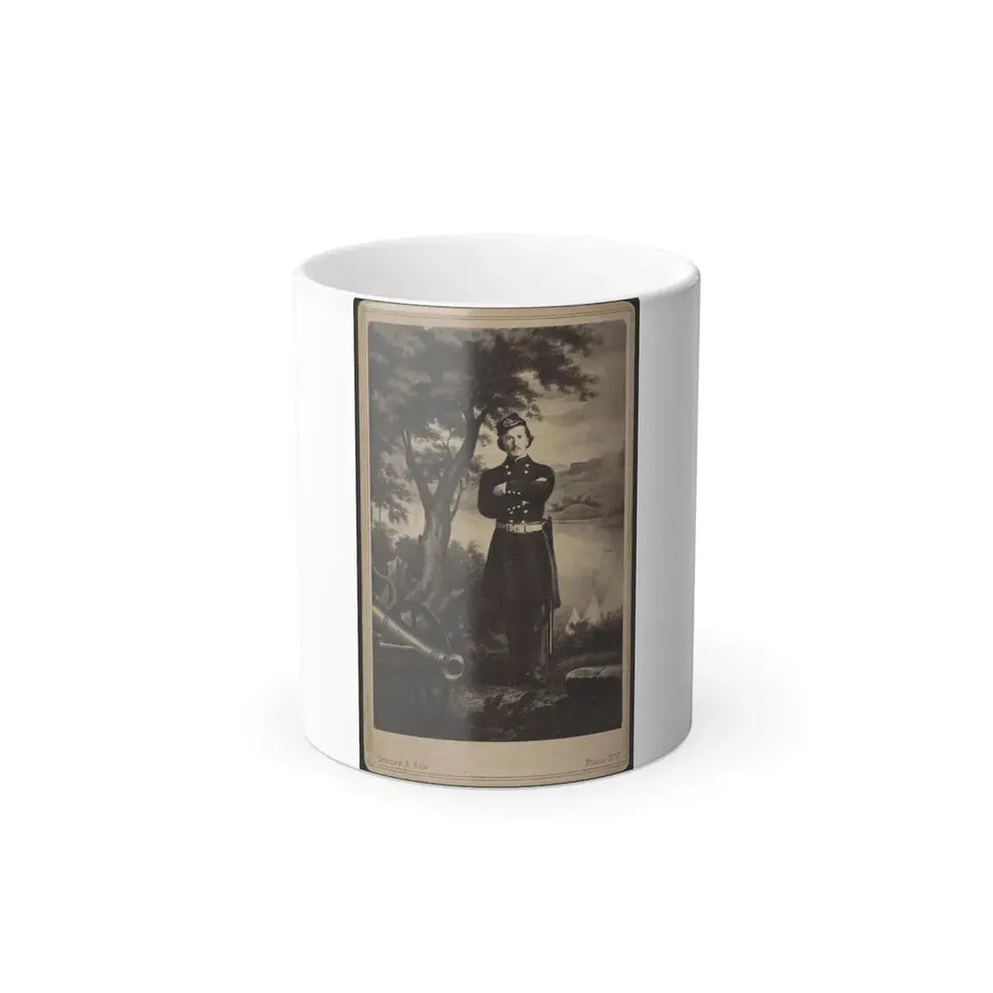 Col. Elmer Ellsworth (U.S. Civil War) Color Changing Coffee Mug 11oz - Go Mug Yourself