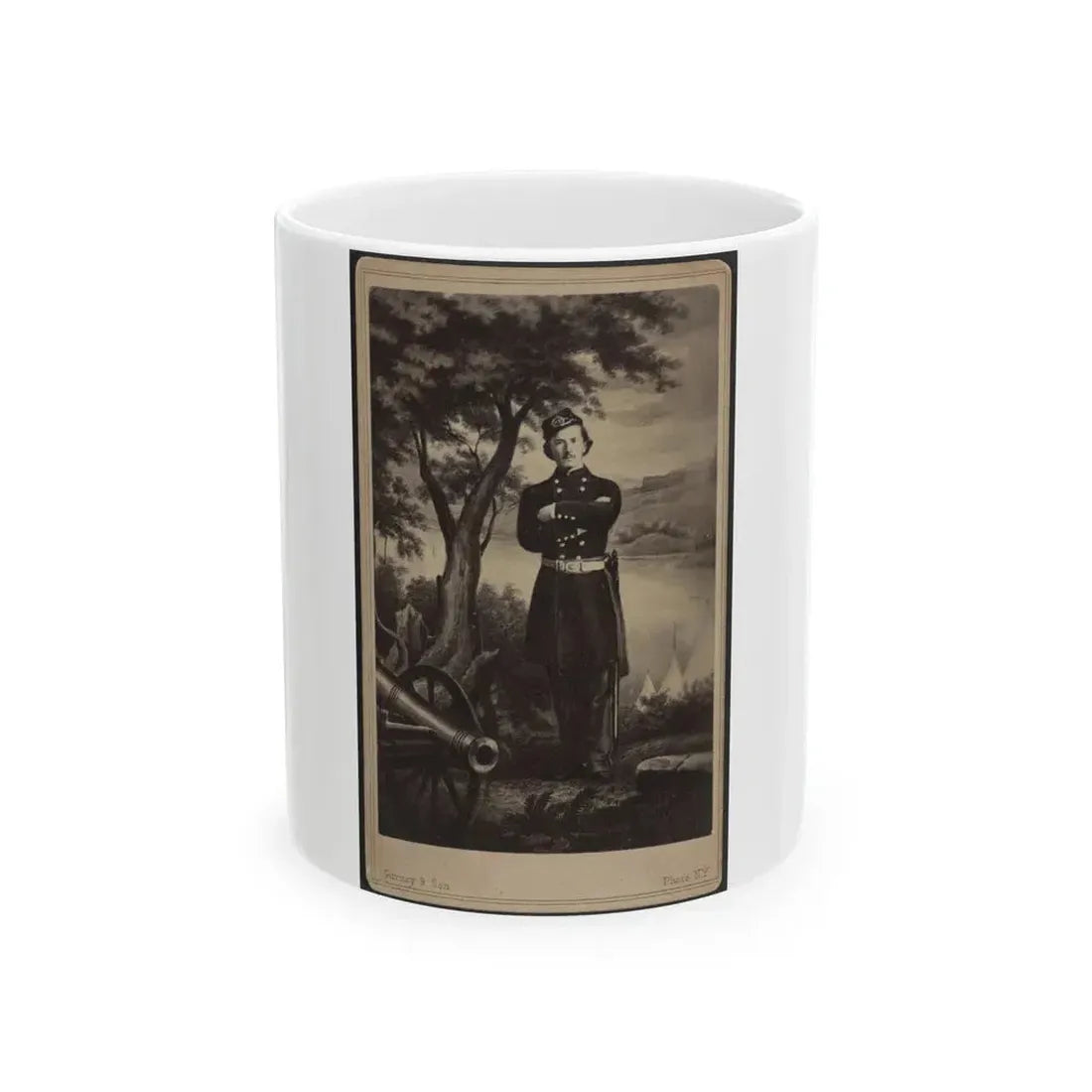 Col. Elmer Ellsworth (U.S. Civil War) White Coffee Mug 11oz - Go Mug Yourself