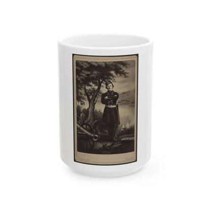 Col. Elmer Ellsworth (U.S. Civil War) White Coffee Mug 15oz - Go Mug Yourself