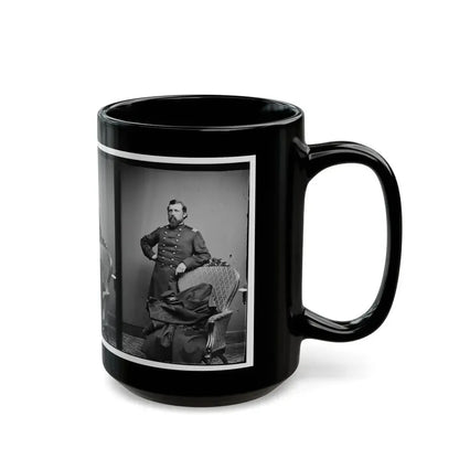 Col.  L.S. Trowbridge 10th Mich. Cav. (U.S. Civil War) Black Coffee Mug - Go Mug Yourself