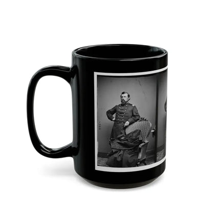 Col.  L.S. Trowbridge 10th Mich. Cav. (U.S. Civil War) Black Coffee Mug - Go Mug Yourself