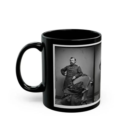 Col.  L.S. Trowbridge 10th Mich. Cav. (U.S. Civil War) Black Coffee Mug - Go Mug Yourself