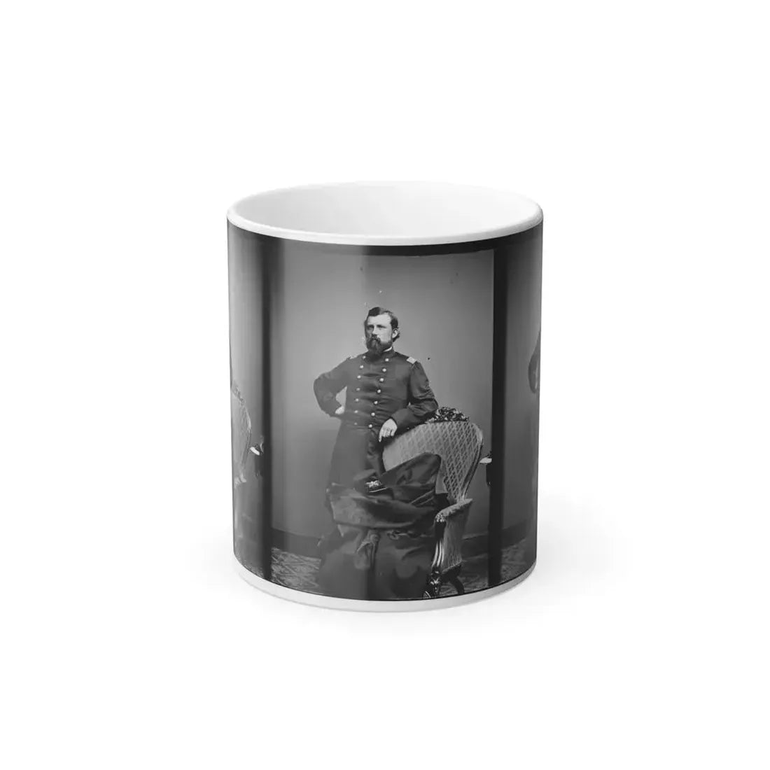 Col.  L.S. Trowbridge 10Th Mich. Cav. (U.S. Civil War) Color Changing Coffee Mug 11oz Default Title 11oz - Go Mug Yourself