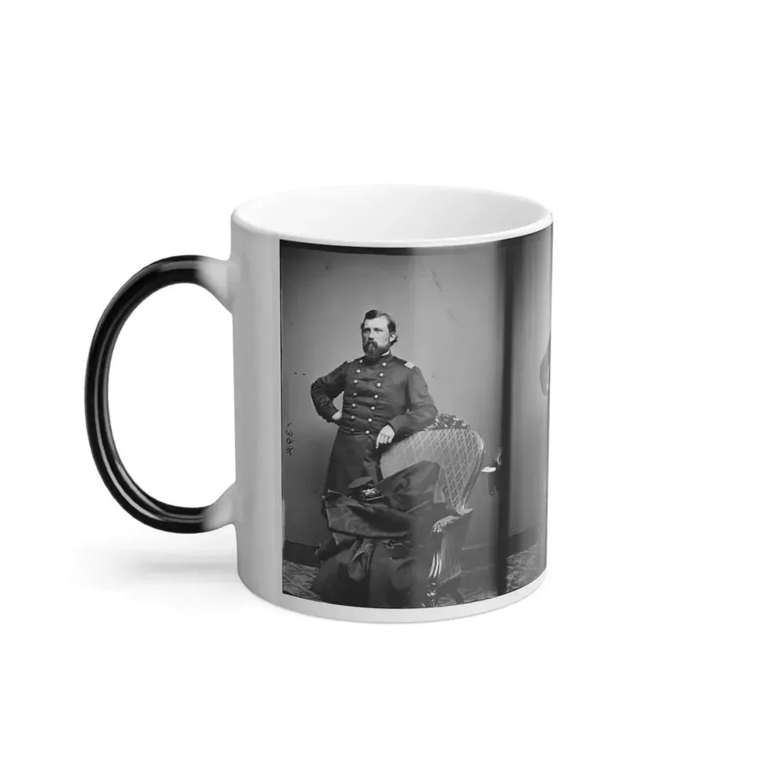 Col.  L.S. Trowbridge 10Th Mich. Cav. (U.S. Civil War) Color Changing Coffee Mug 11oz - Go Mug Yourself