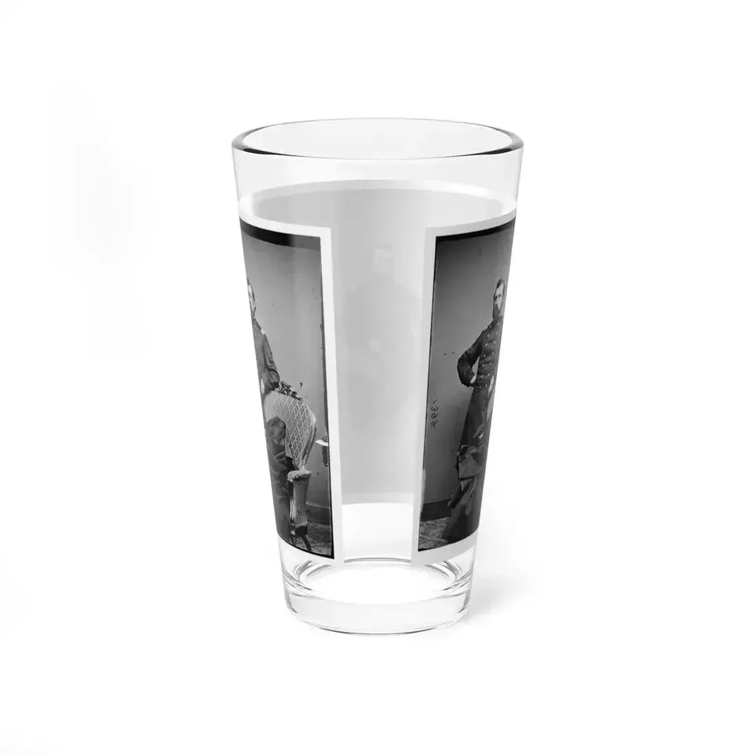 Col.  L.S. Trowbridge 10th Mich. Cav. (U.S. Civil War) Pint Glass 16oz - Go Mug Yourself