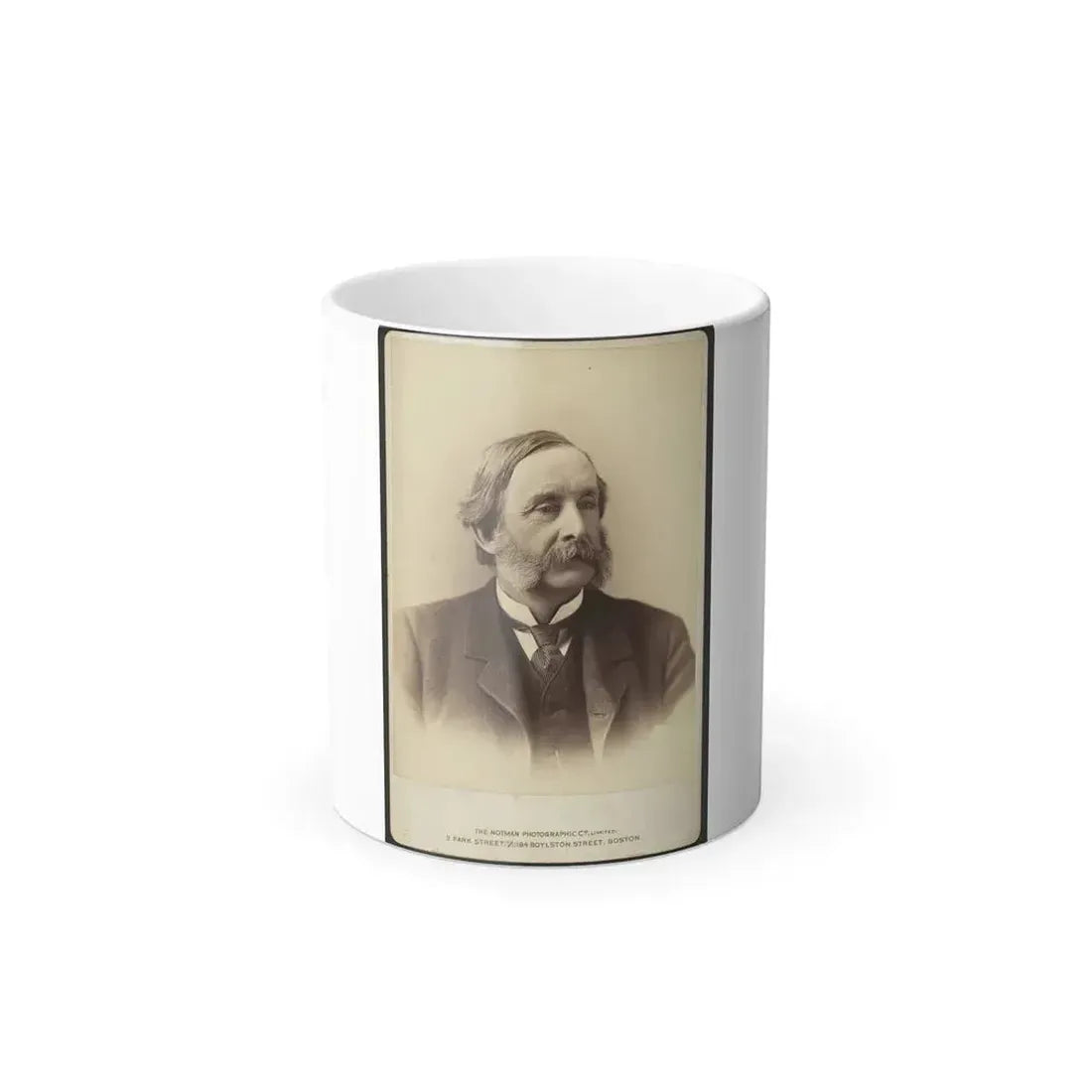 Col. T. W. Higginson, Commander of the 1St Sc Volunteers (The First African American Regiment) (U.S. Civil War) Color Changing Coffee Mug 11oz Default Title 11oz - Go Mug Yourself