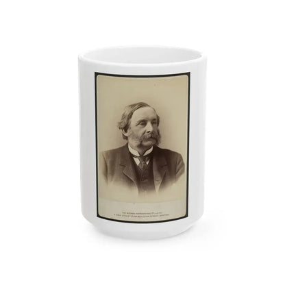 Col. T. W. Higginson, Commander Of The 1st Sc Volunteers (The First African American Regiment) (U.S. Civil War) White Coffee Mug 15oz - Go Mug Yourself