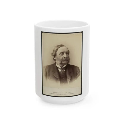 Col. T. W. Higginson, Commander Of The 1st Sc Volunteers (The First African American Regiment) (U.S. Civil War) White Coffee Mug 15oz - Go Mug Yourself