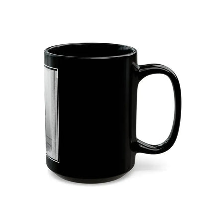 Col. W.E. Woodruff, 2d Kentucky Infantry, Full-Length Portrait, Standing, Facing Right (U.S. Civil War) Black Coffee Mug - Go Mug Yourself