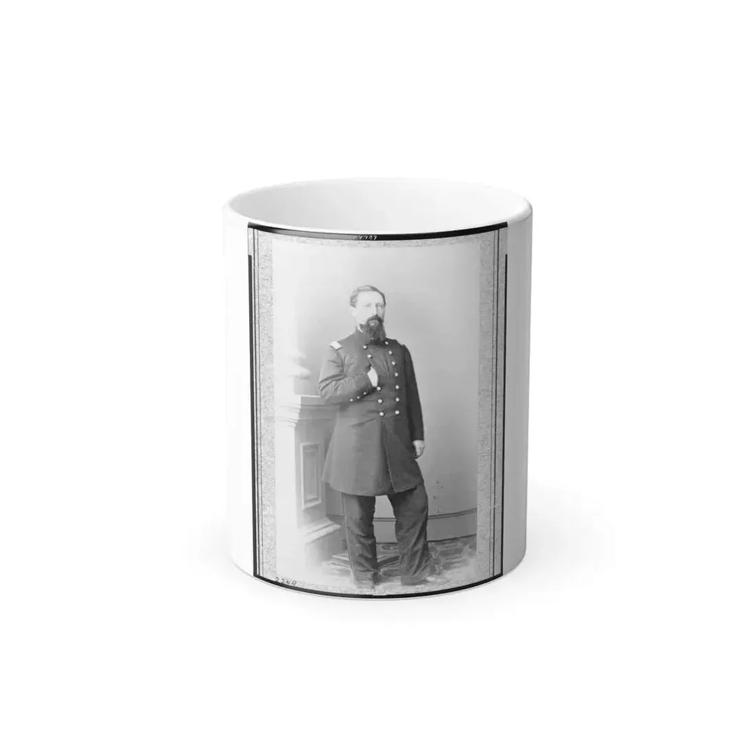 Col. W.E. Woodruff, 2D Kentucky Infantry, Full-Length Portrait, Standing, Facing Right (U.S. Civil War) Color Changing Coffee Mug 11oz - Go Mug Yourself