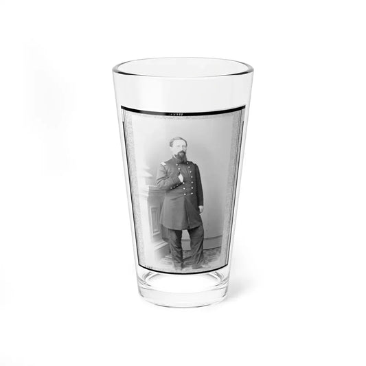 Col. W.E. Woodruff, 2d Kentucky Infantry, Full-Length Portrait, Standing, Facing Right (U.S. Civil War) Pint Glass 16oz 16oz - Go Mug Yourself