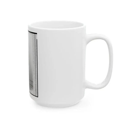 Col. W.E. Woodruff, 2d Kentucky Infantry, Full-Length Portrait, Standing, Facing Right (U.S. Civil War) White Coffee Mug - Go Mug Yourself