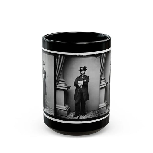 Col. Charles W. Roberts, 2nd Maine (U.S. Civil War) Black Coffee Mug-15oz-Go Mug Yourself