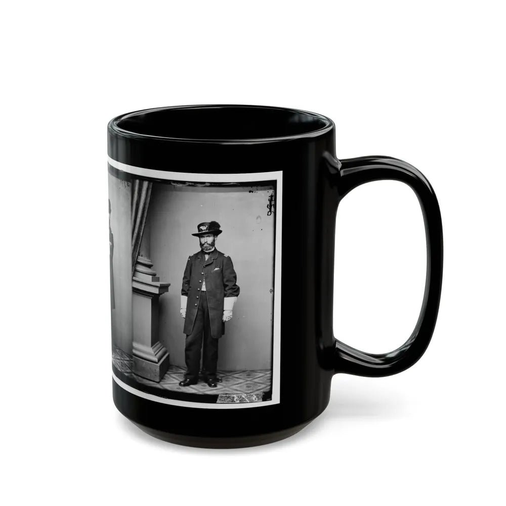 Col. Charles W. Roberts, 2nd Maine (U.S. Civil War) Black Coffee Mug-Go Mug Yourself