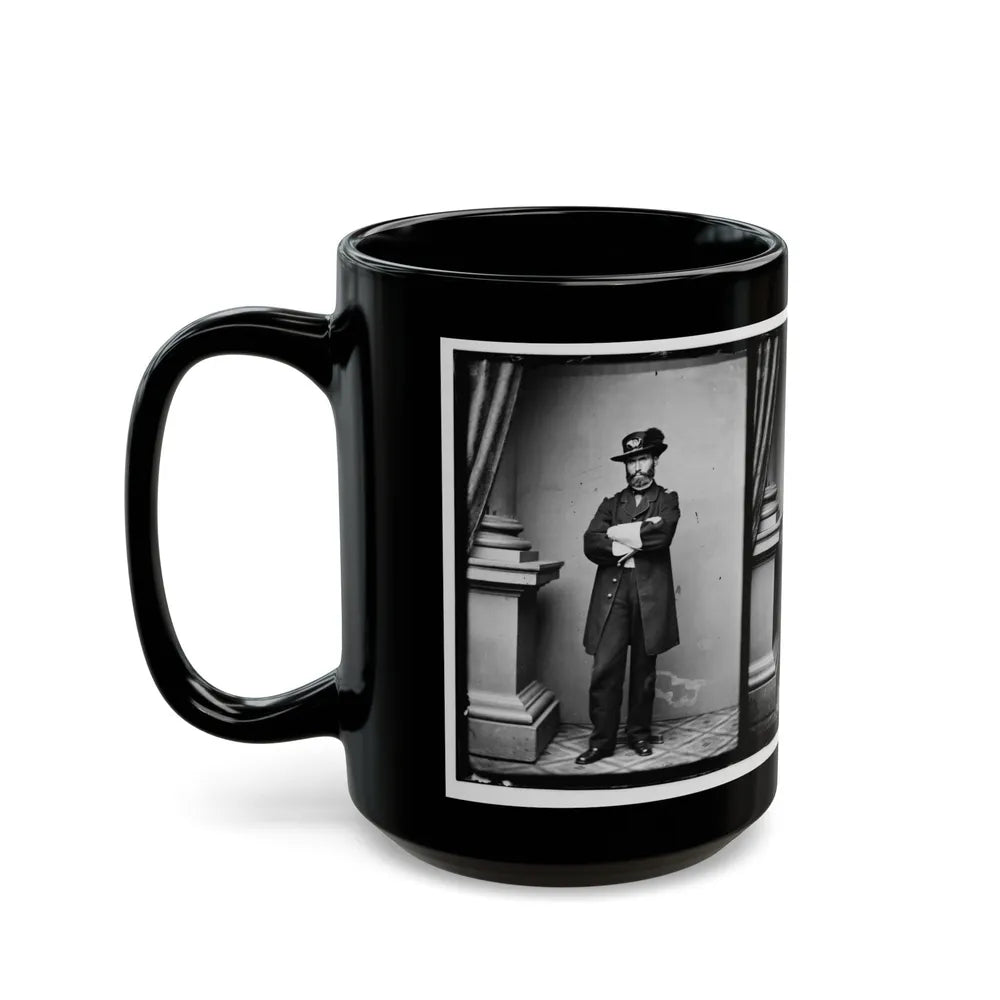 Col. Charles W. Roberts, 2nd Maine (U.S. Civil War) Black Coffee Mug-Go Mug Yourself