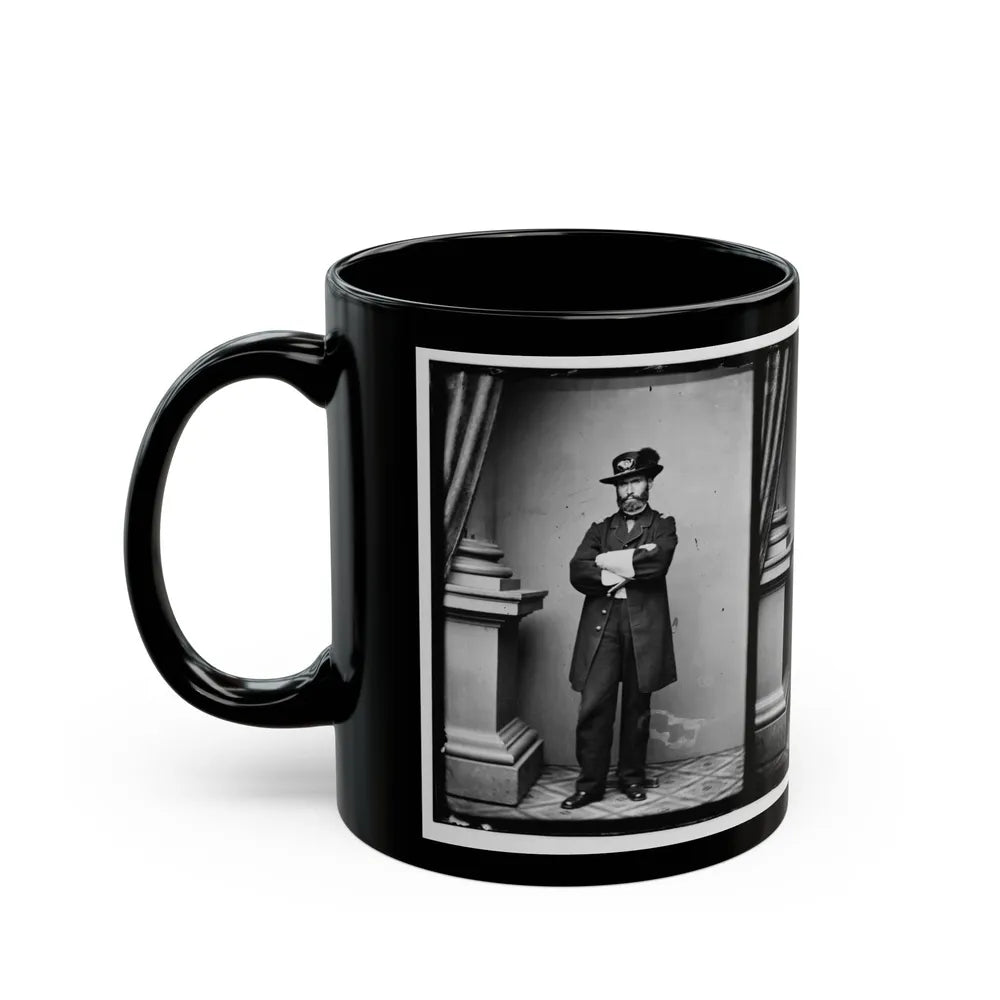 Col. Charles W. Roberts, 2nd Maine (U.S. Civil War) Black Coffee Mug-Go Mug Yourself