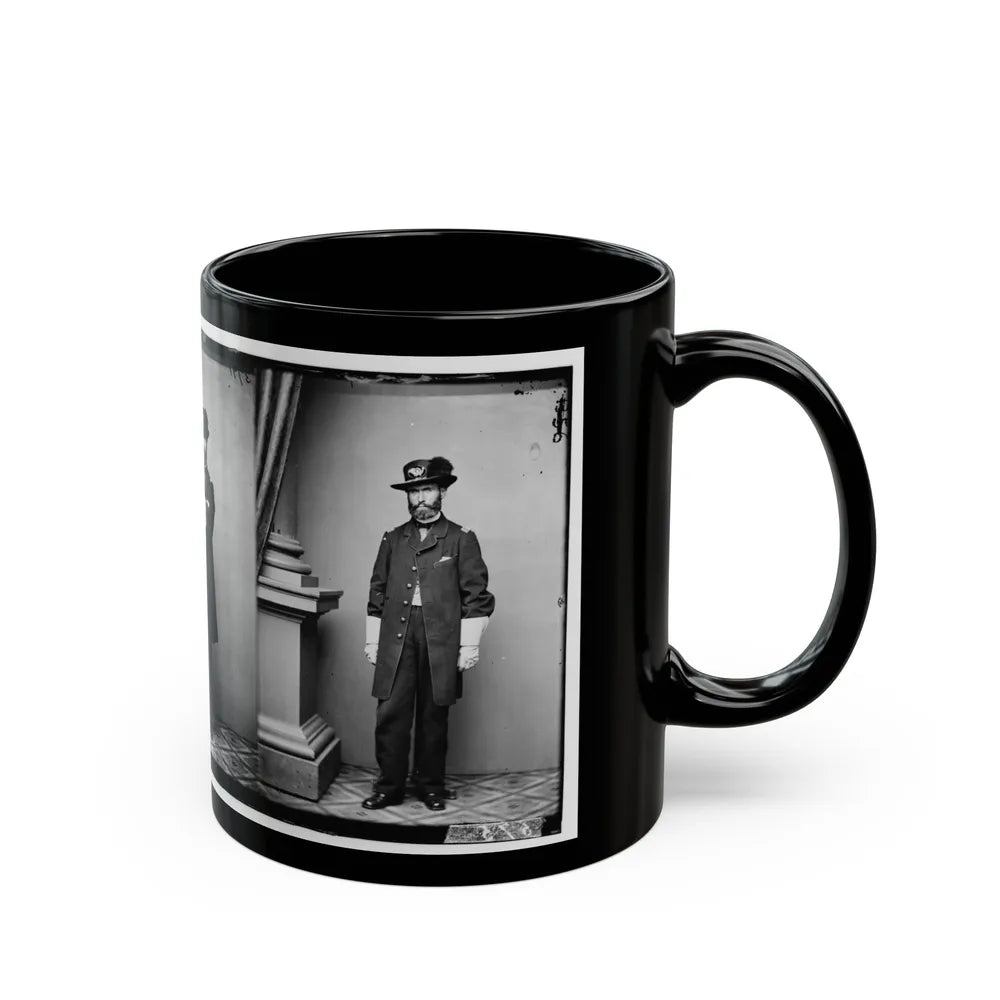 Col. Charles W. Roberts, 2nd Maine (U.S. Civil War) Black Coffee Mug-Go Mug Yourself