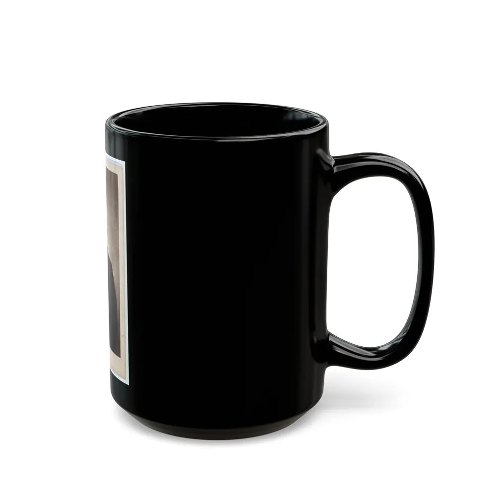 Col. Edward D. Baker, 1811-1861 (U.S. Civil War) Black Coffee Mug-Go Mug Yourself