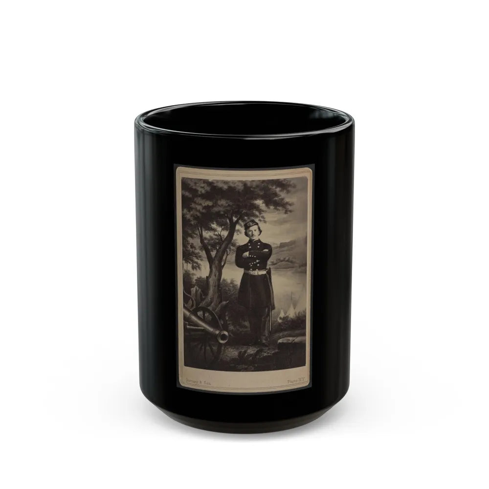 Col. Elmer Ellsworth (U.S. Civil War) Black Coffee Mug-15oz-Go Mug Yourself