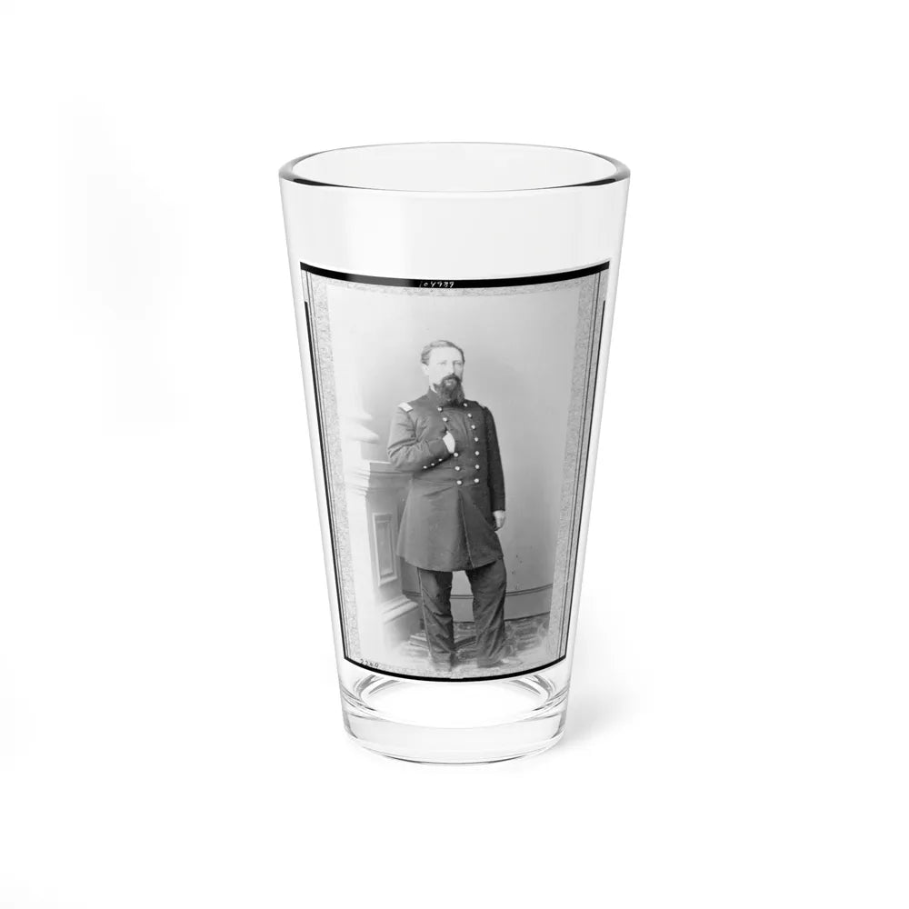 Col. W.E. Woodruff, 2d Kentucky Infantry, Full-Length Portrait, Standing, Facing Right (U.S. Civil War) Pint Glass 16oz-16oz-Go Mug Yourself