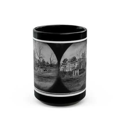 Cold Harbor, Va., Vicinity. Ruins Of Gaines' Mill (U.S. Civil War) Black Coffee Mug 15oz - Go Mug Yourself