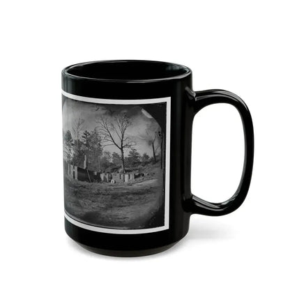 Cold Harbor, Va., Vicinity. Ruins Of Gaines' Mill (U.S. Civil War) Black Coffee Mug - Go Mug Yourself