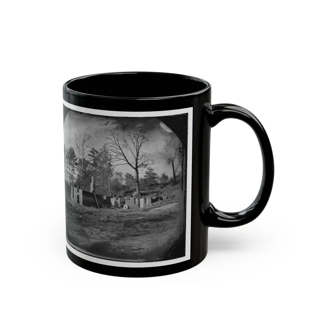 Cold Harbor, Va., Vicinity. Ruins Of Gaines' Mill (U.S. Civil War) Black Coffee Mug - Go Mug Yourself