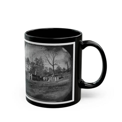 Cold Harbor, Va., Vicinity. Ruins Of Gaines' Mill (U.S. Civil War) Black Coffee Mug - Go Mug Yourself