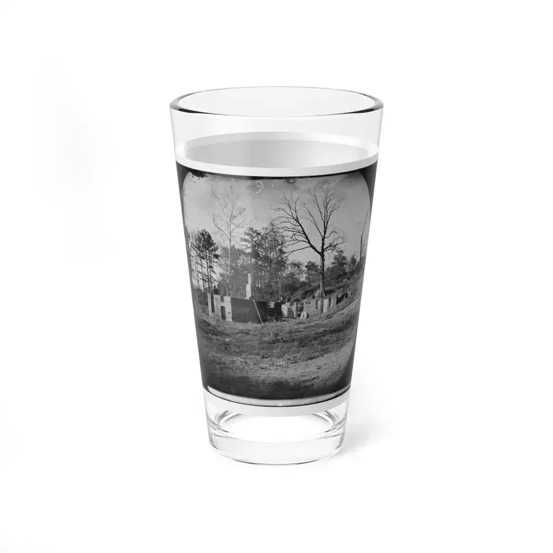 Cold Harbor, Va., Vicinity. Ruins Of Gaines' Mill (U.S. Civil War) Pint Glass 16oz - Go Mug Yourself
