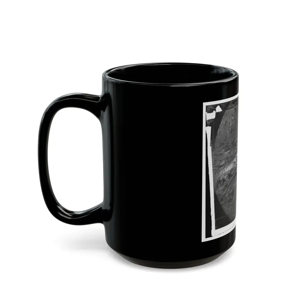 Cold Harbor, Va., Vicinity. Unburied Dead On The Battlefield Of Gaines' Mill (U.S. Civil War) Black Coffee Mug - Go Mug Yourself