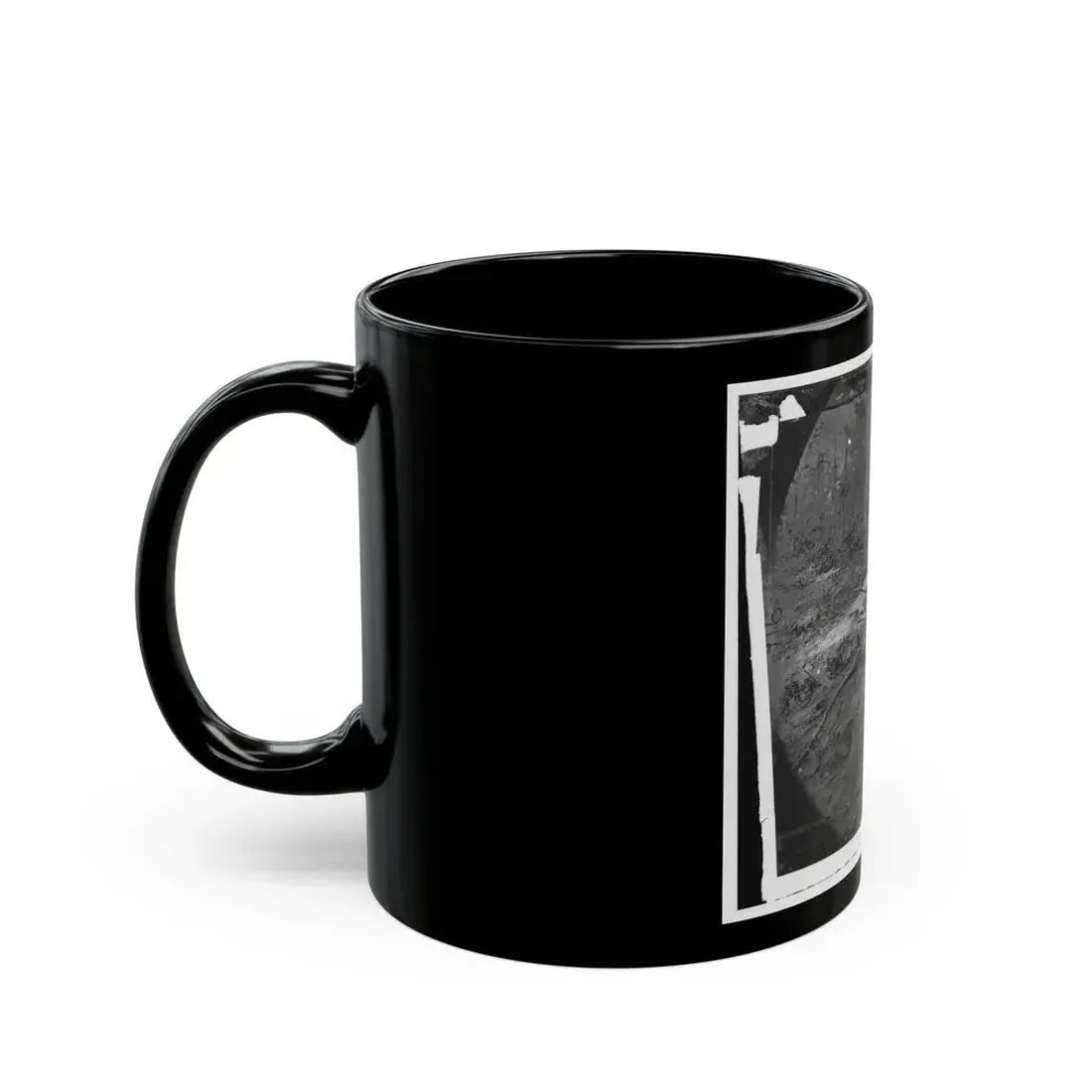 Cold Harbor, Va., Vicinity. Unburied Dead On The Battlefield Of Gaines' Mill (U.S. Civil War) Black Coffee Mug - Go Mug Yourself
