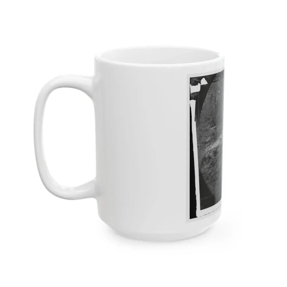 Cold Harbor, Va., Vicinity. Unburied Dead On The Battlefield Of Gaines' Mill (U.S. Civil War) White Coffee Mug - Go Mug Yourself
